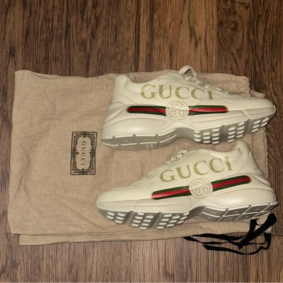 *SOLD*Gucci Rhyton Sneakers - Picture 8 of 11